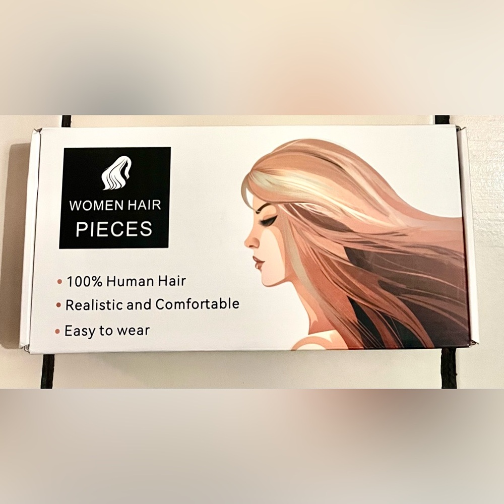 Women's Hair Pieces 100% Human Hair